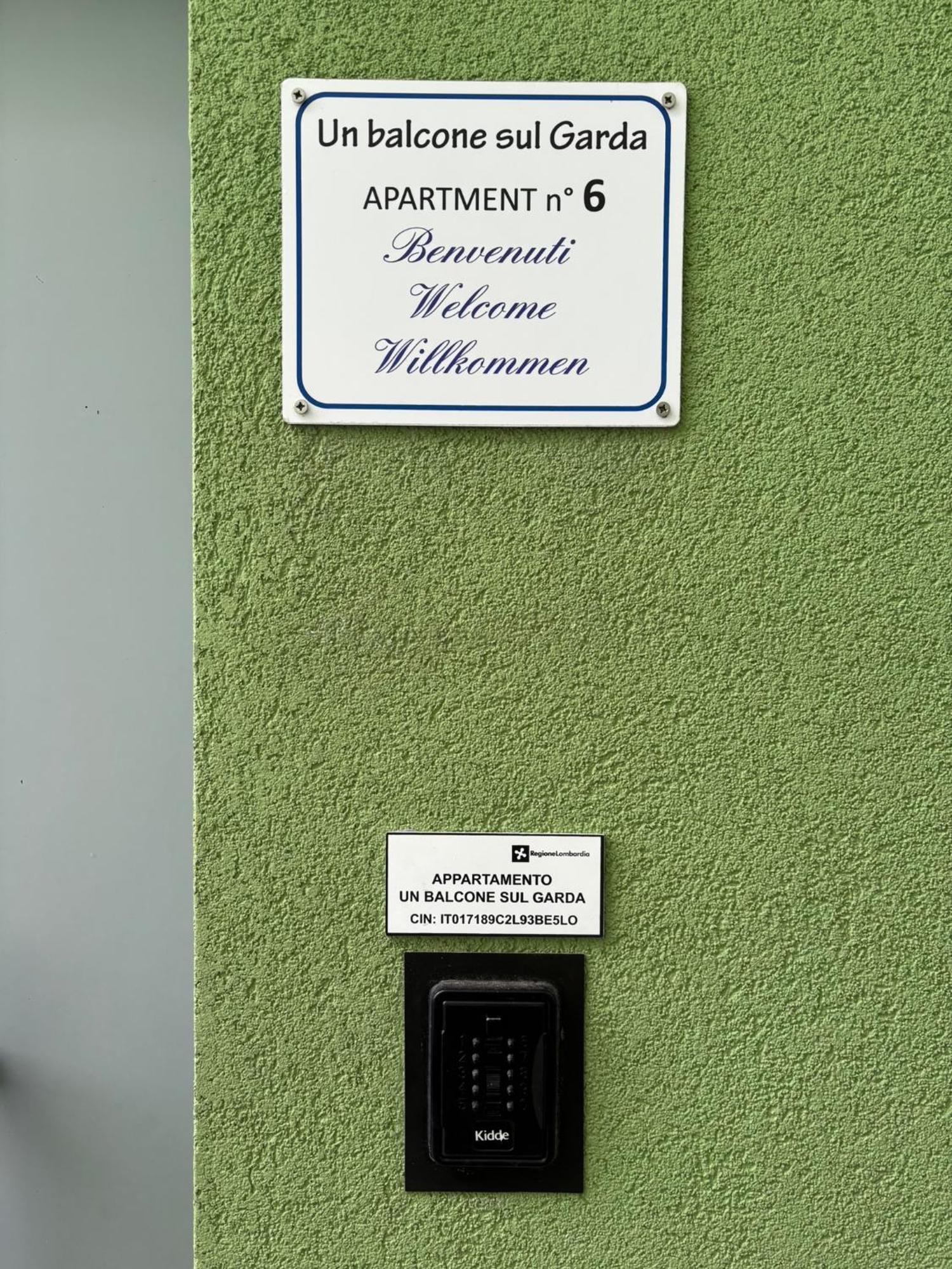 Un Balcone Sul Garda Lägenhet Tremosine Exteriör bild